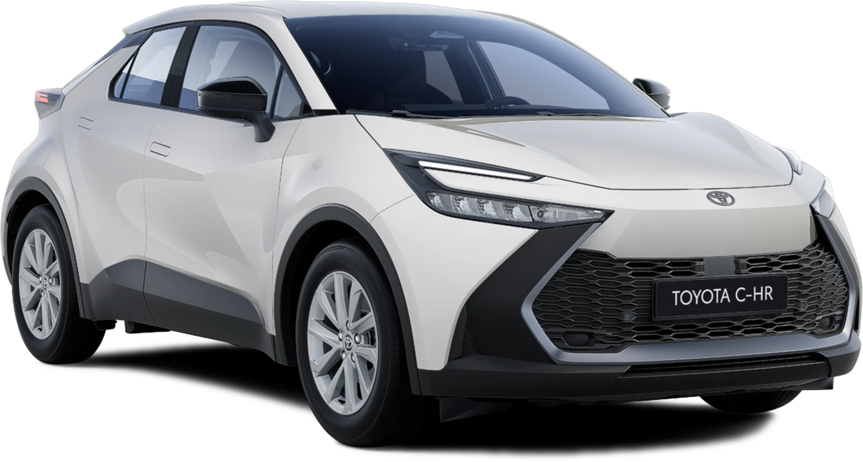 Toyota C-HR Hybrid und Toyota C-HR Plug-in Hybrid in Weiß